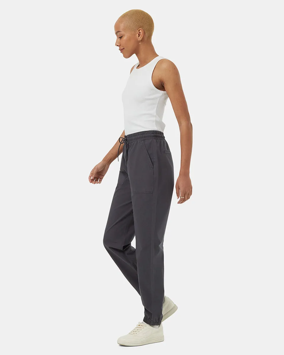 Tentree Women's EcoStretch Cotton Mid-Rise Jogger-Graphite