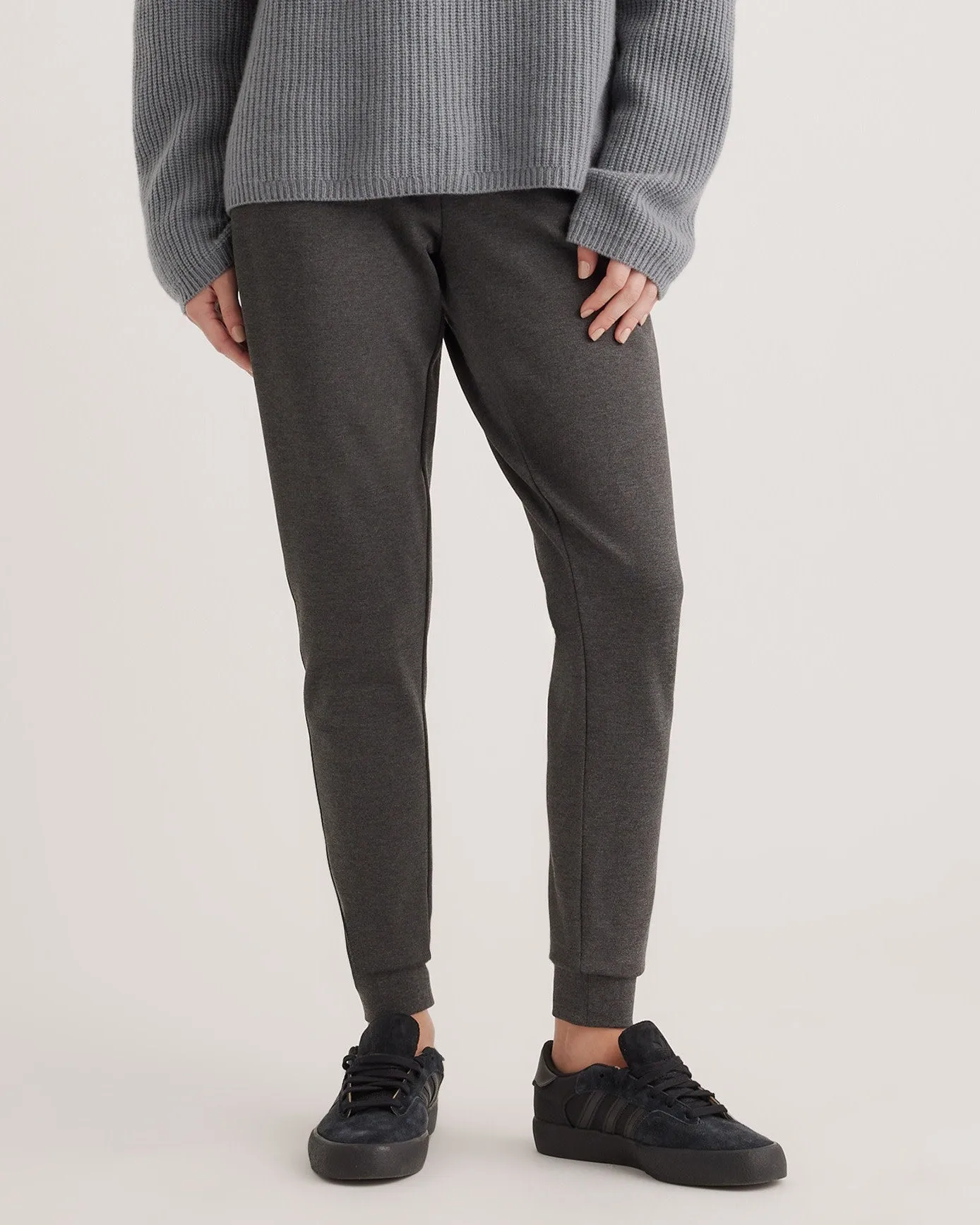 Ultra-Stretch Ponte Jogger Pants