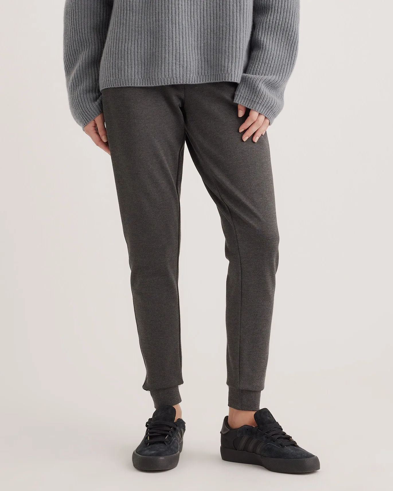 Ultra-Stretch Ponte Jogger Pants