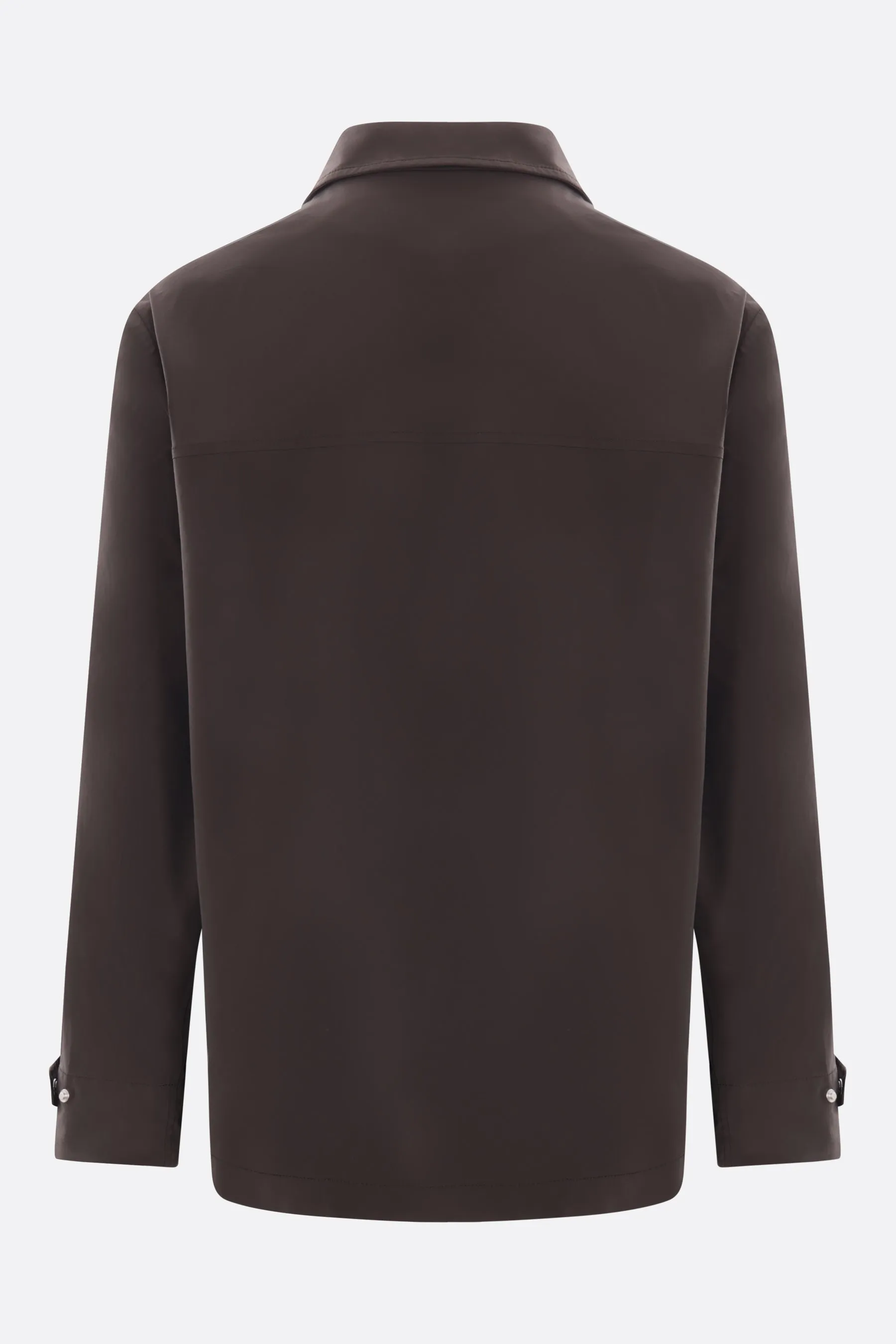 Utility Pattern Cotton Windbreaker