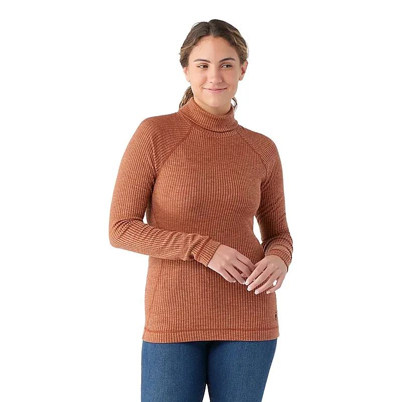 Women's Thermal Merino Rib Turtleneck