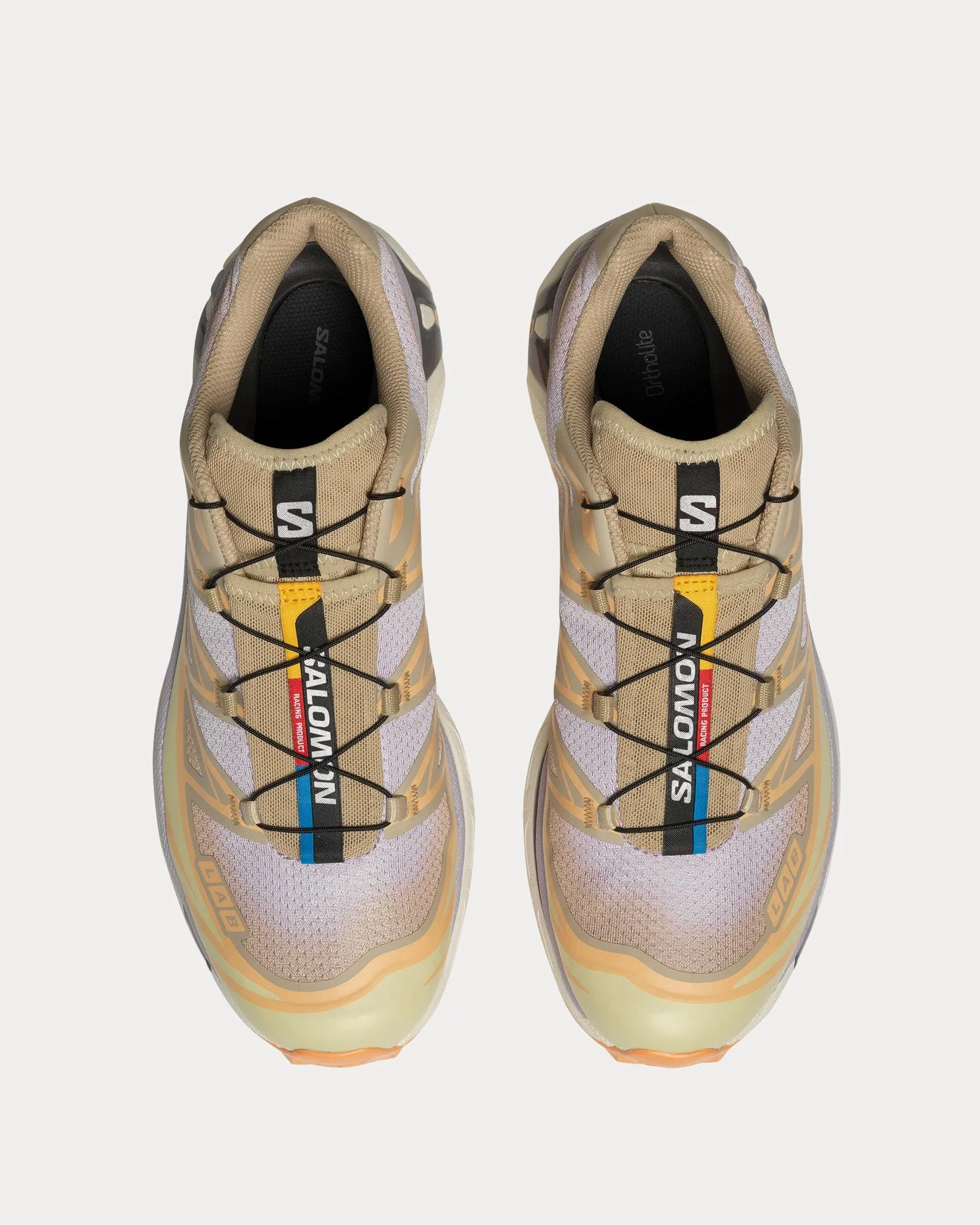 XT-6 Skyline White Pepper / Peach Quartz / Orchid Petal Low Top Sneakers
